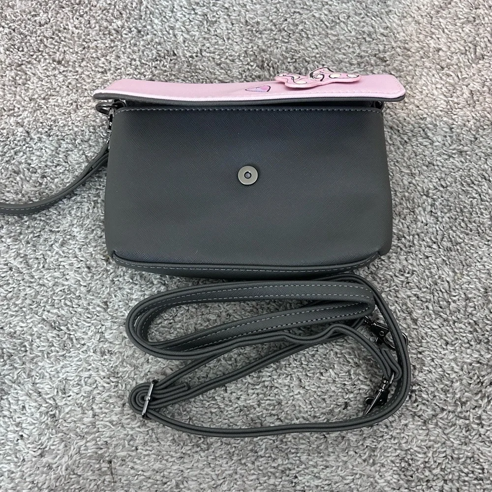 Disney Parks Sweet Minnie Mouse Crossbody Wristlet Bag